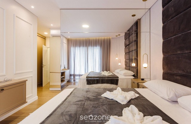 Apartment w/ Pool, 85m From Beach in Jurere Ptj203