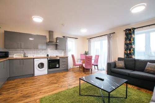 Apartment with free P for Van.
