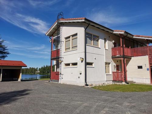 Apartment with sauna in Ranua on the lake