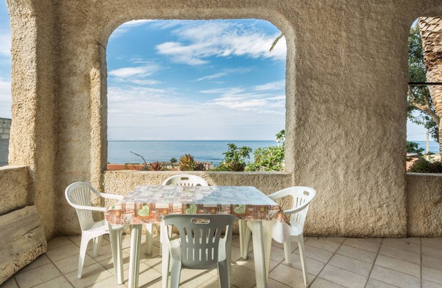 Apartamento con vistas al mar terraza