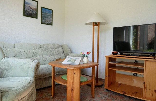 Apartment with terrace - Schwalbenhof Görke, quiet location, balcony or terrace