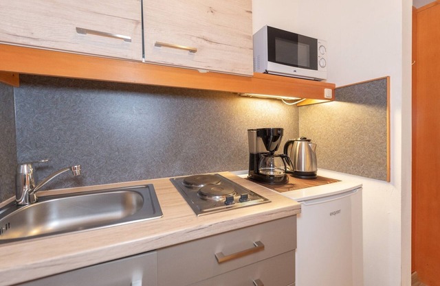 Apartment Zellerhorn Wohn- und Schalfraum mit Balkon, 26 qm, Aufzug im Haus