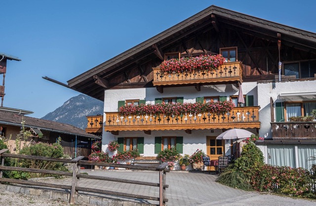 Apartamento Zugspitze con terraza, vistas a la montaña y Wi-Fi
