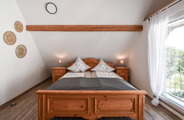 Apartamento 'Zum Krummholz' con vistas a la montaña, balcón y Wi-Fi
