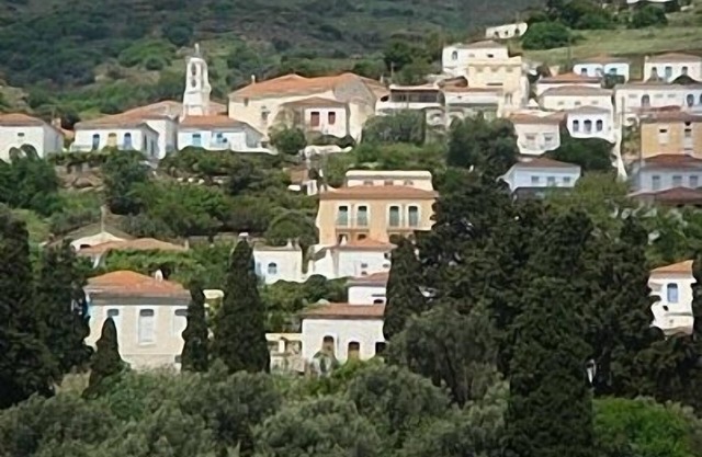 Apartamentos en Stenies, Andros, Islas Cícladas, Grecia con vistas panorámicas