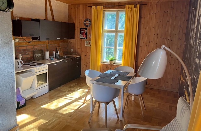 Apartments in the valley of the Landecker Biele - blue