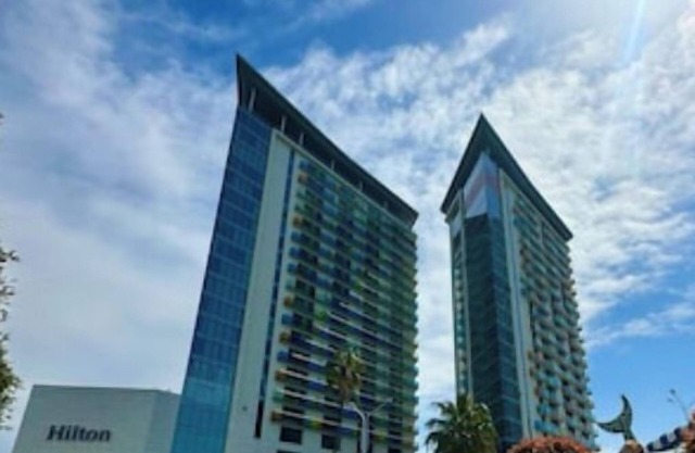Apartments in the Hilton hotel complex