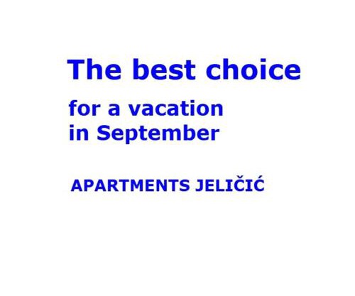 Apartments Jeličić