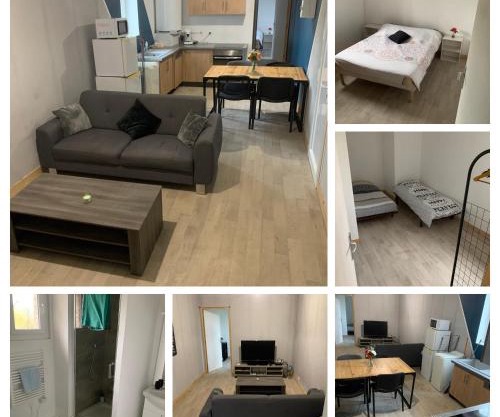 Appart 2 chambre proche rivière et centre