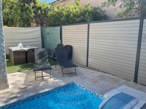 Appart avec Piscine privée proche Vélodrome et Metro