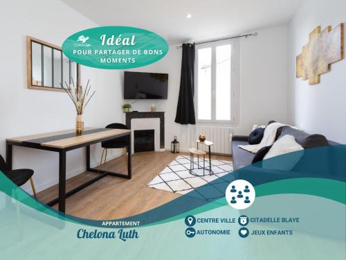 Appart' Chelona Luth - centre-ville - Chelona'Loc