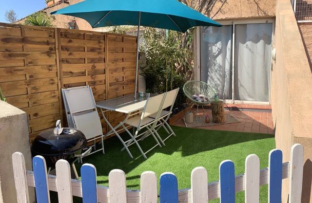 Appart RDC 5 pers - Estate with swimming pool - Private parking lot