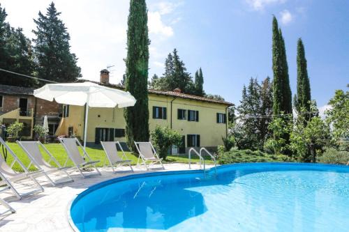 Appartamento con piscina GRAZIA a 10 minuti da FIRENZE, vista campagna