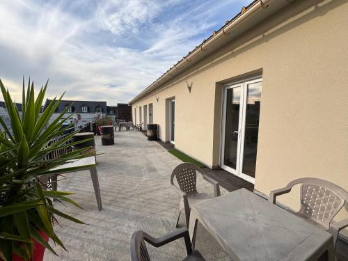 Appartement 10 personnes avec terrasse à Vallères