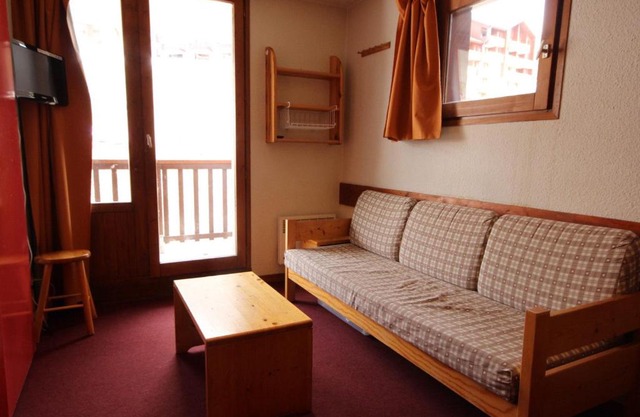 Appartement 2 pièces proche pistes avec balcon et TV à Vallandry - FR-1-411-285