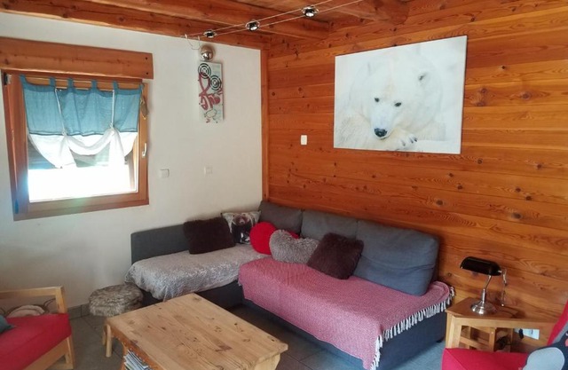 Appartement 58m2 avec jardin & terrasse dans chalet