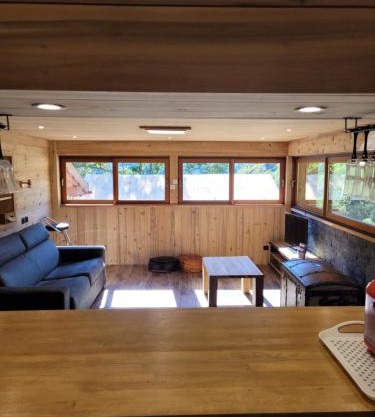 Appartement avec vue panoramique à Champagny - La Joubarbe