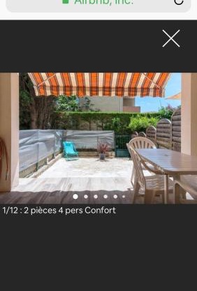 appartement a six fours/le brusc