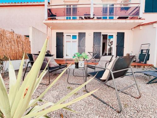 Appartement avec jardin privatif à 300m de la plage *2*