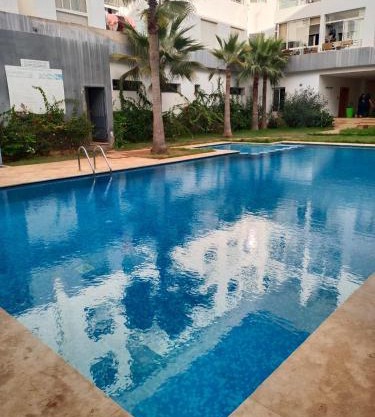 Appartement Bord de mer avec piscine