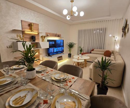 Appartement charmant au parc de Mohammedia, à seulement 2 pas de la plage