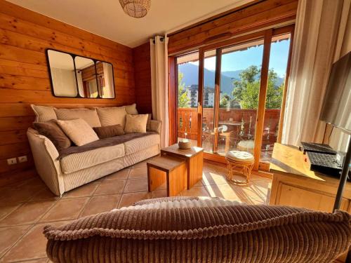 Appartement charmant et central à Samoëns, proche commerces et ski-bus - FR-1-624-54
