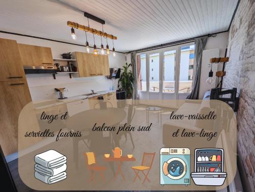 Appartement chic et cosy au pied du village