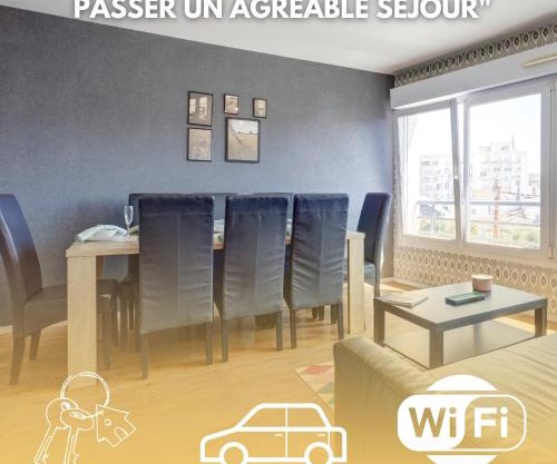 Appartement confortable à proximité du centre ville