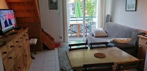 Appartement cosy à Saint-Mamet - 36 m² - Vue montagne