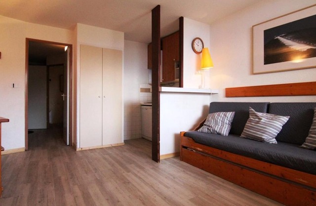 Appartement cosy 2 pièces, balcon, 6 pers. - Alpe d'Huez, proche pistes et commerces - FR-1-405-174