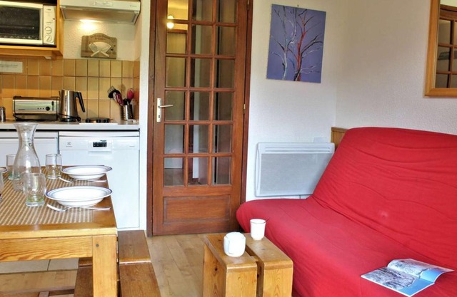 Appartement cosy 2 pièces avec balcon et accès piscine à Risoul - FR-1-330-164