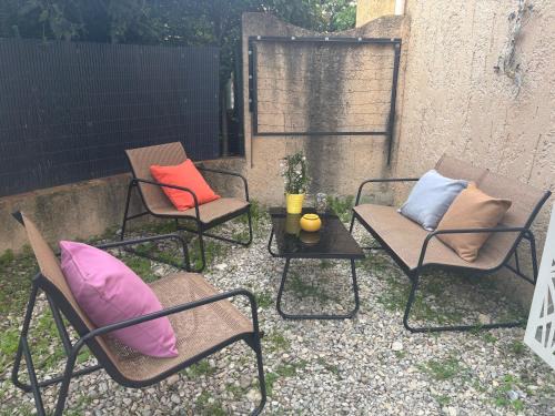 Appartement cosy avec jardin
