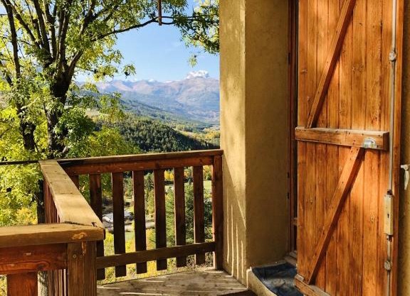 Appartement d'une chambre avec jardin et wifi a Jausiers