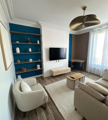 Appartement de luxe Enghien-les-Bains à proximité de la gare