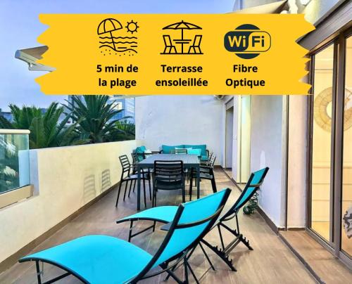 Appartement de vacances à 5 min de la plage