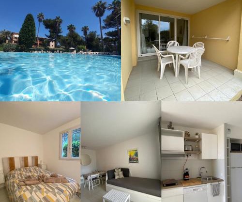 Appartement en résidence privée, face à la mer avec accès direct plage
