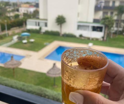 Appartement familial avec piscine à 900m de la mer Résidence calme