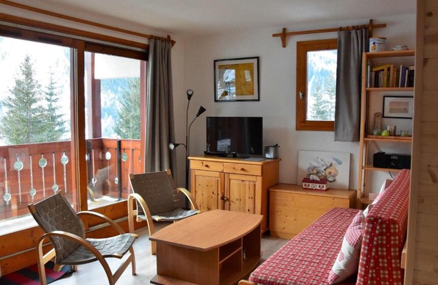 Appartement lumineux avec grand balcon, au centre de Pralognan-la-Vanoise, proche commerces et téléphérique - FR-1-464-91