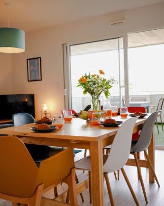 Appartement lumineux proche lac