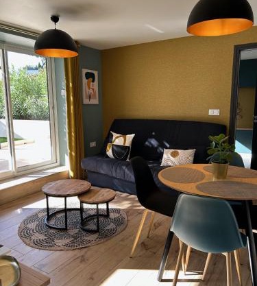 Appartement Proche Hôpital, Jardin privatif