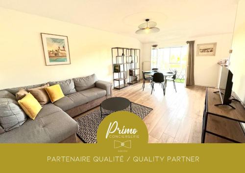 Appartement Quai Saône - Balcon vue Saône
