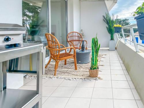 Appartement spacieux et décoré avec goût - quartier Pironnière - 6 personnes
