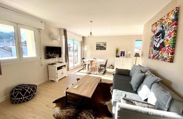 Appartement spacieux à Pontaillac, proche plage