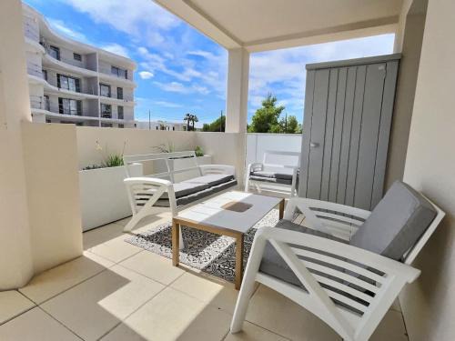 Appartement spacieux et lumineux dans une résidence à 650m de la mer