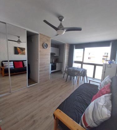 Appartement T2 lumineux à 200m de la plage, tout équipé