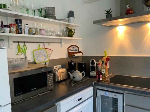 Appartement T3 vue mer, terrasse- centre ville