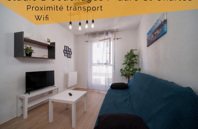 Appartement tout équipé à 5 min de la gare St Charles