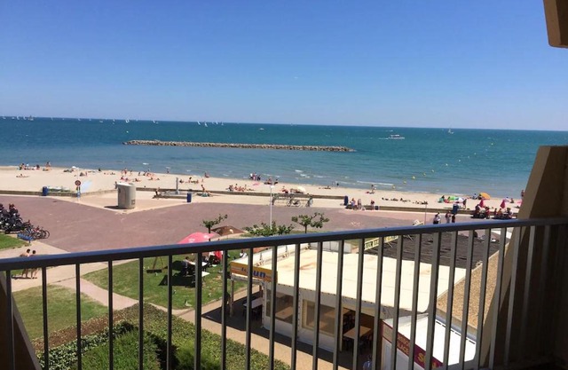 appartement vue mer à la plage