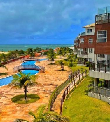 Apt vista para o mar em Graçandu