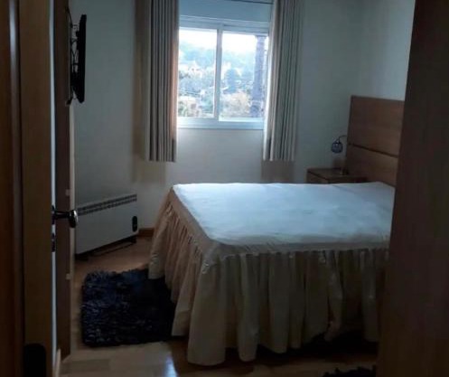 Apto aconchegante em Capivari com lareira e sacada